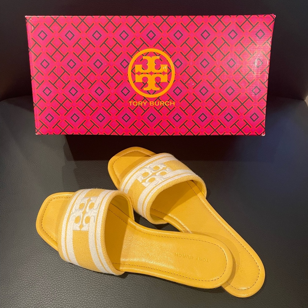 Tory Burch Doublet Jacquard Slide